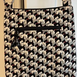 Vera Bradley Crossbody excellent condition Scottie dog  pattern